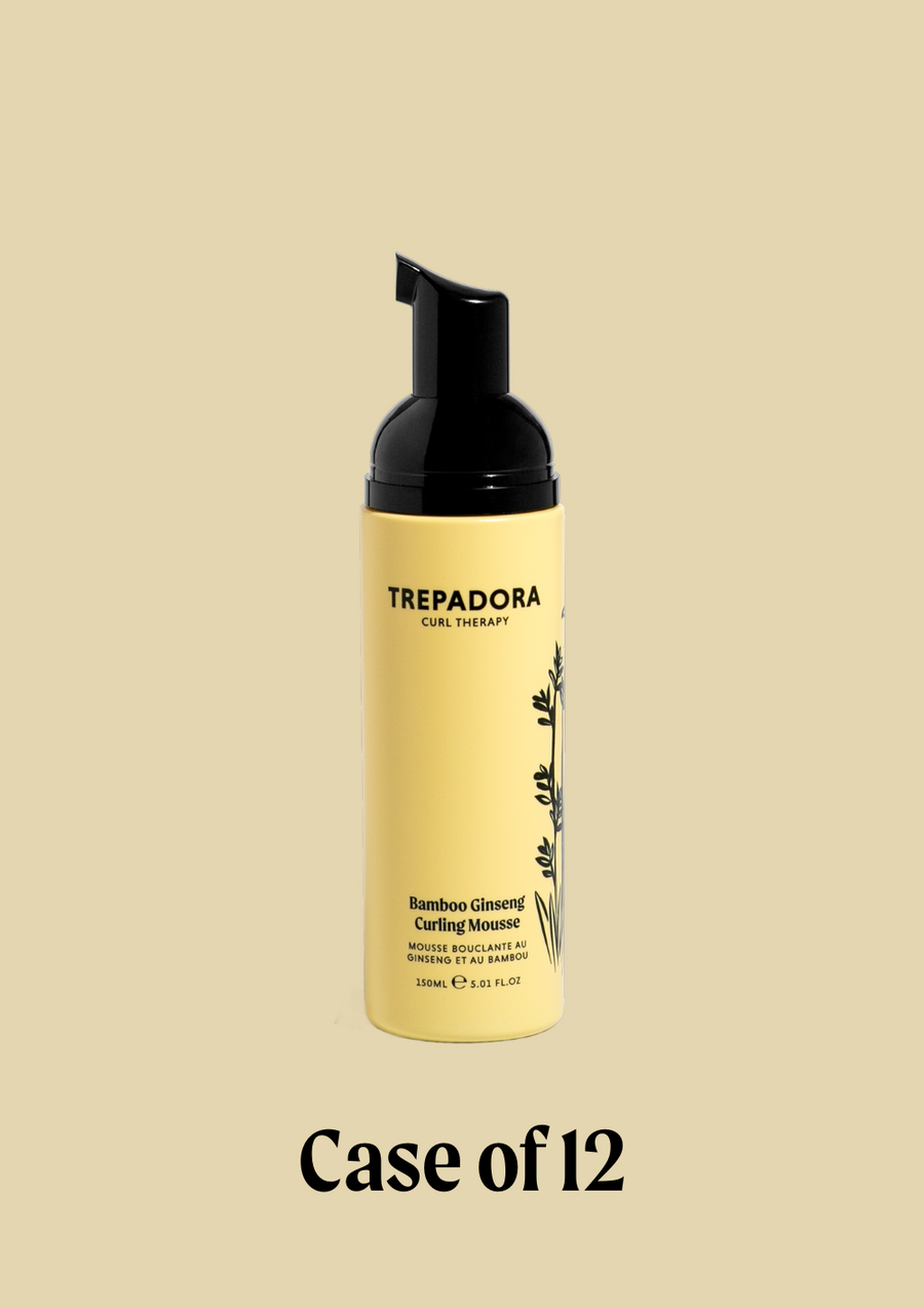 Case of 12 Bamboo Ginseng Curling Mousse 150ml